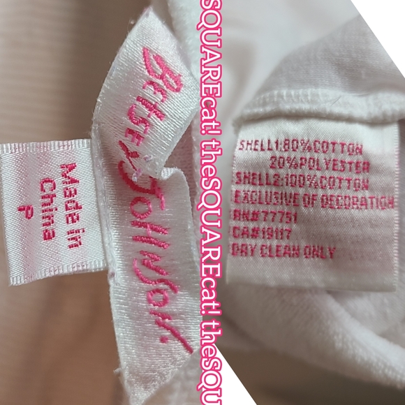 🍒 2 piece SET! Betsey Johnson cherry fruit embroidery hoodie & strapless romper - Picture 7 of 15